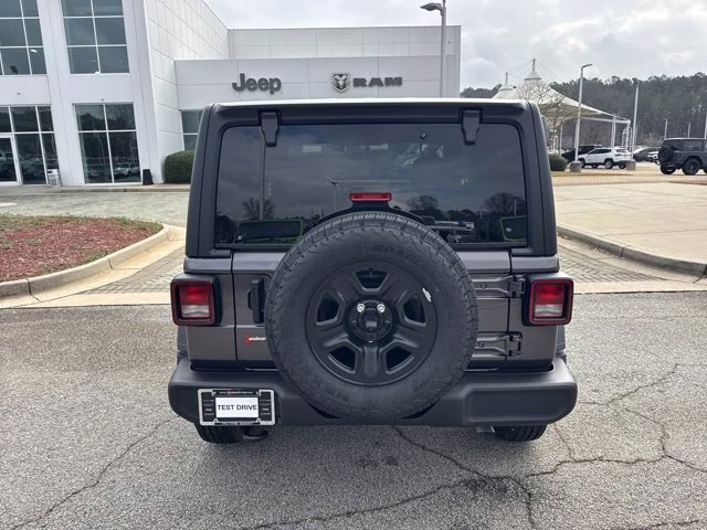 2026 Granite Crystal Metallic Clearcoat Jeep Wrangler Sport 4X4 Convertible