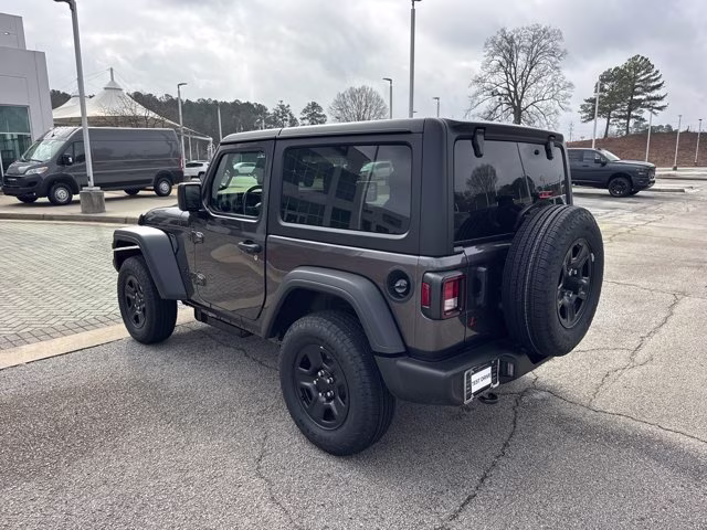 2026 Granite Crystal Metallic Clearcoat Jeep Wrangler Sport 4X4 Convertible