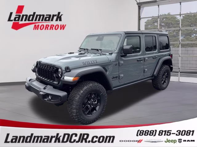 2026 Anvil Clearcoat Jeep Wrangler Willys 4X4 Convertible