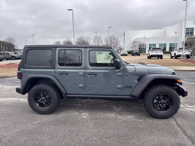 2026 Anvil Clearcoat Jeep Wrangler Willys 4X4 Convertible