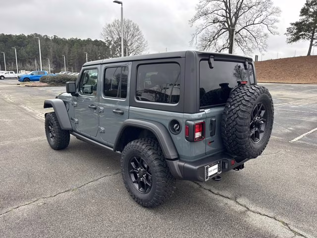 2026 Anvil Clearcoat Jeep Wrangler Willys 4X4 Convertible