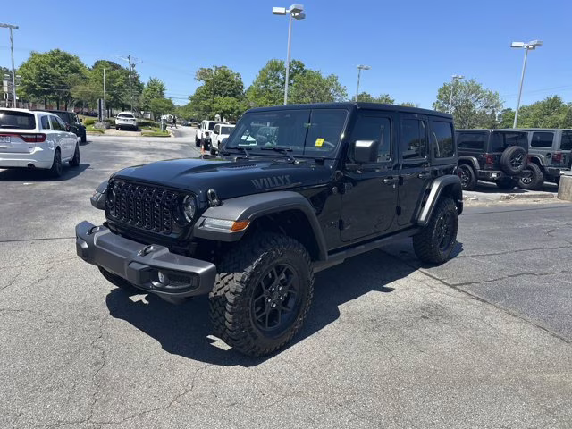 2026 black clearcoat Jeep Wrangler Willys 4X4 Convertible