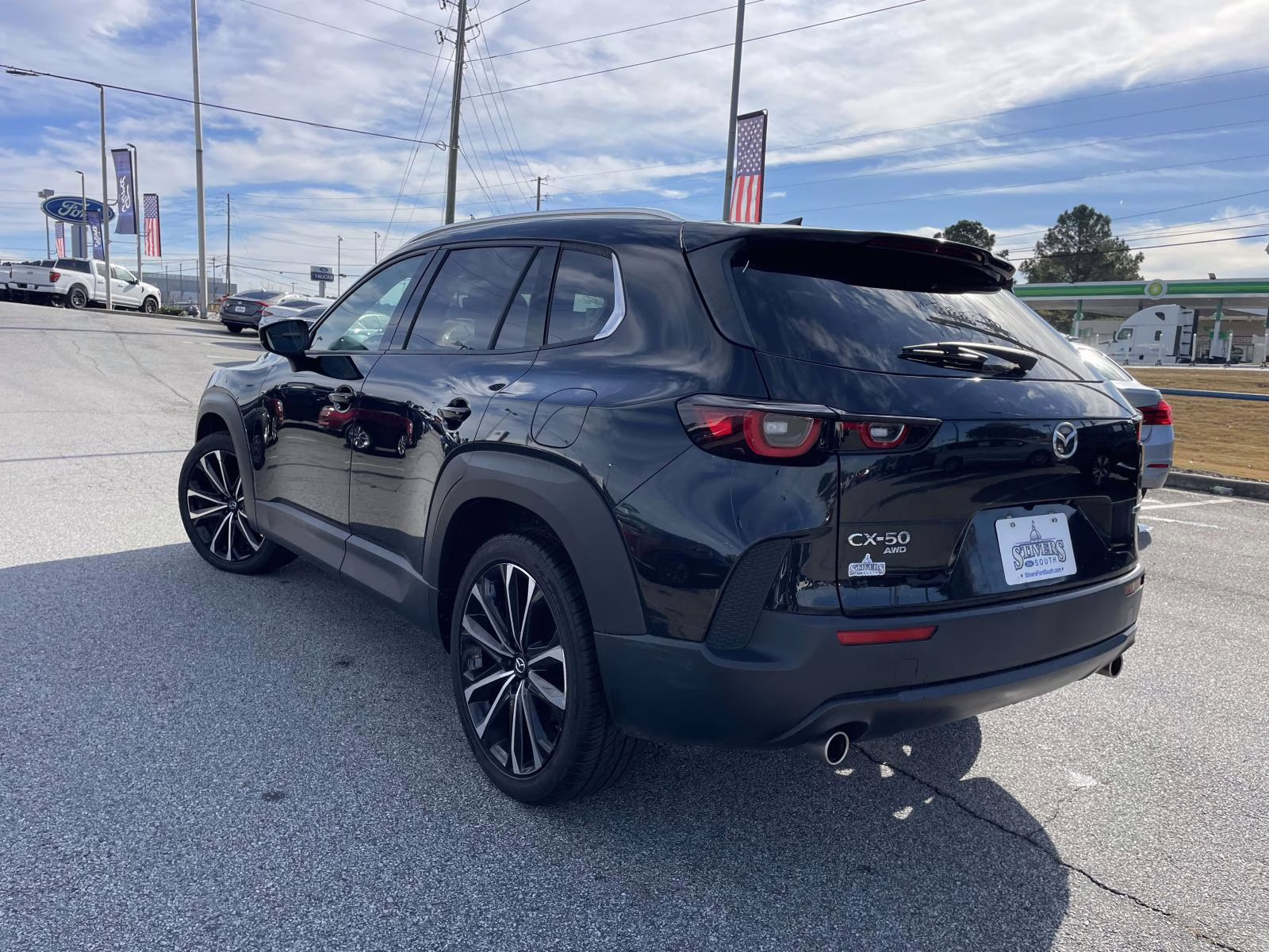 2023 Jet Black Mica Mazda CX-50 2.5 S Premium Plus Package AWD SUV