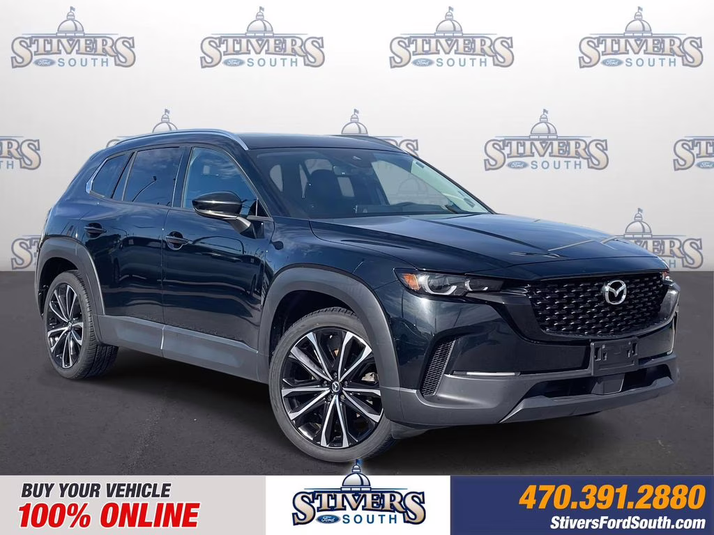 2023 Jet Black Mica Mazda CX-50 2.5 S Premium Plus Package AWD SUV
