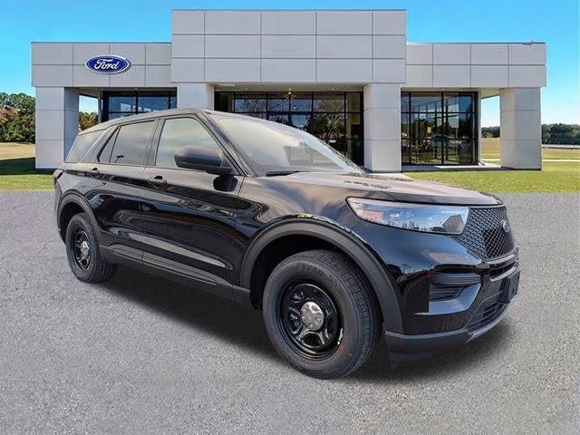 2026 Black Ford Police Interceptor Utility AWD SUV
