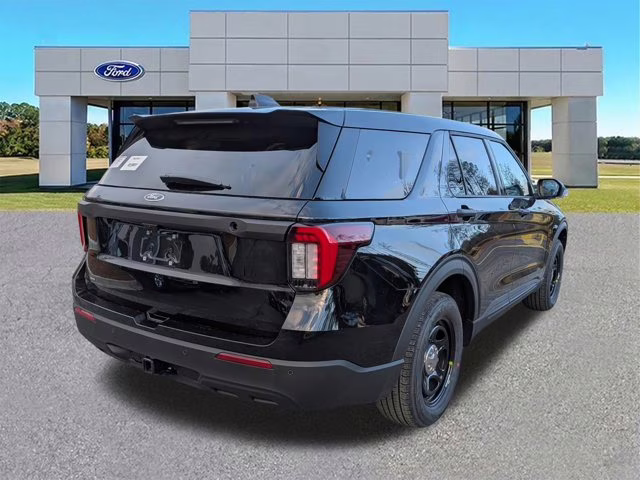 2026 Black Ford Police Interceptor Utility AWD SUV