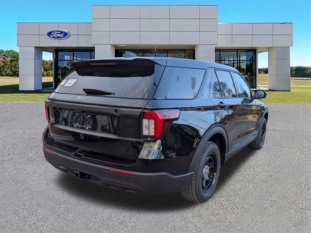 2026 Black Ford Police Interceptor Utility AWD SUV