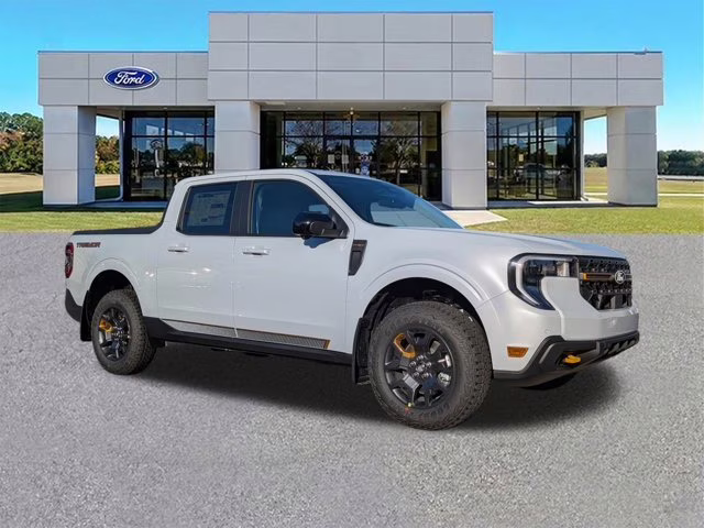 2026 White Metallic Ford Maverick Tremor AWD Truck