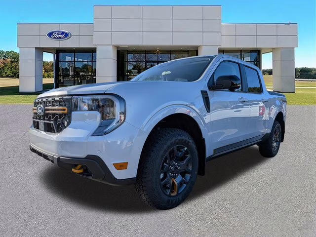 2026 White Metallic Ford Maverick Tremor AWD Truck