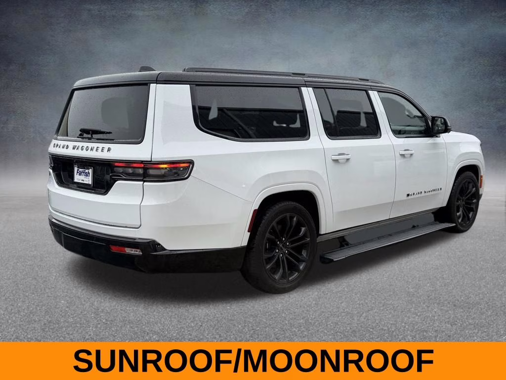 2024 Bright White Clearcoat Jeep Grand Wagoneer L Series II 4X4 SUV