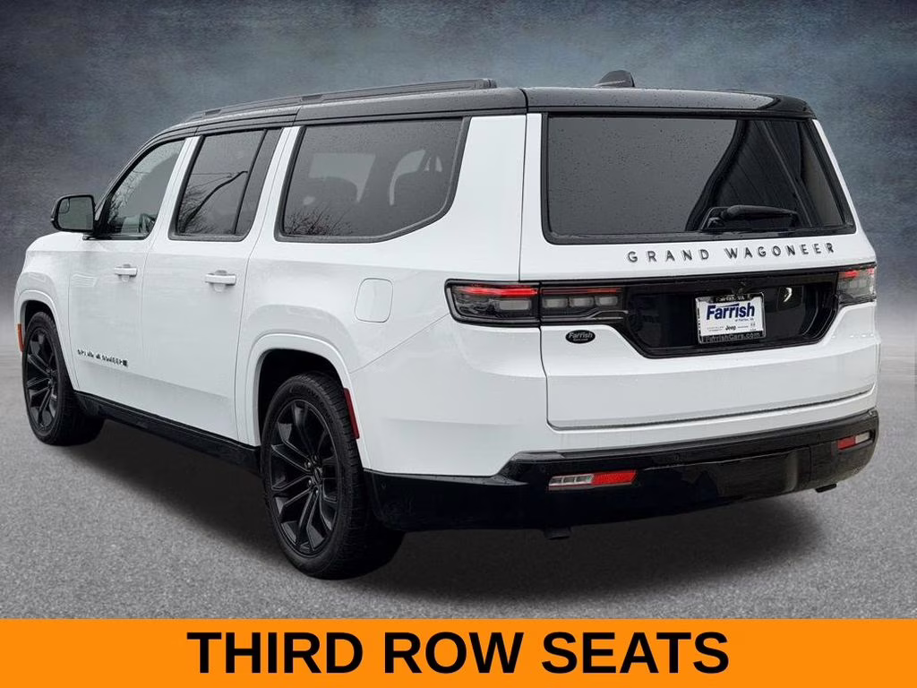 2024 Bright White Clearcoat Jeep Grand Wagoneer L Series II 4X4 SUV