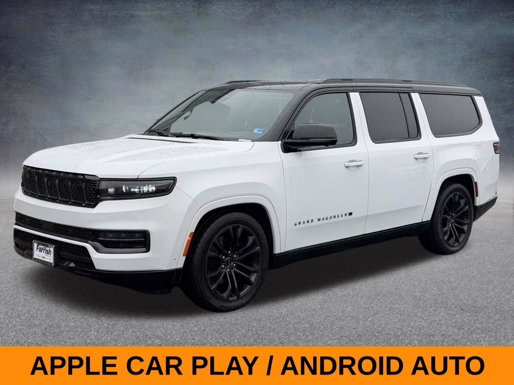 2024 Bright White Clearcoat Jeep Grand Wagoneer L Series II 4X4 SUV