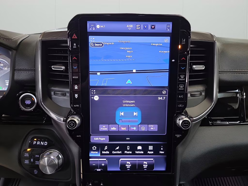 2026 Bright White Clearcoat Ram 1500 Laramie 4X4 Truck