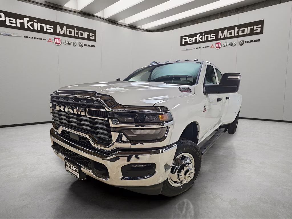 2026 Bright White Clearcoat Ram 3500 Tradesman 4X4 Truck