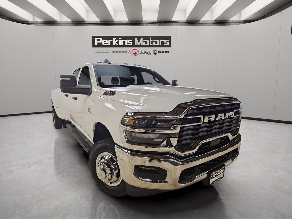2026 Bright White Clearcoat Ram 3500 Tradesman 4X4 Truck