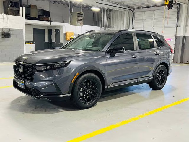 2026 Meteorite Gray Metallic Honda CR-V Hybrid Sport-L FWD SUV
