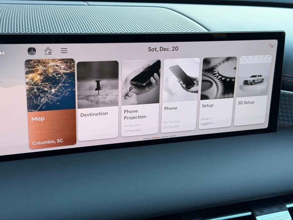 2026 Uyuni White Genesis G80 2.5T Sport Prestige AWD Sedan