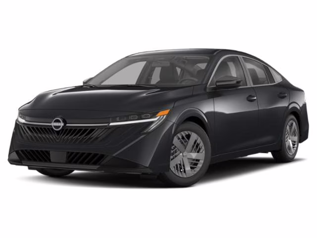 2026 Super Black Nissan Sentra S FWD Sedan