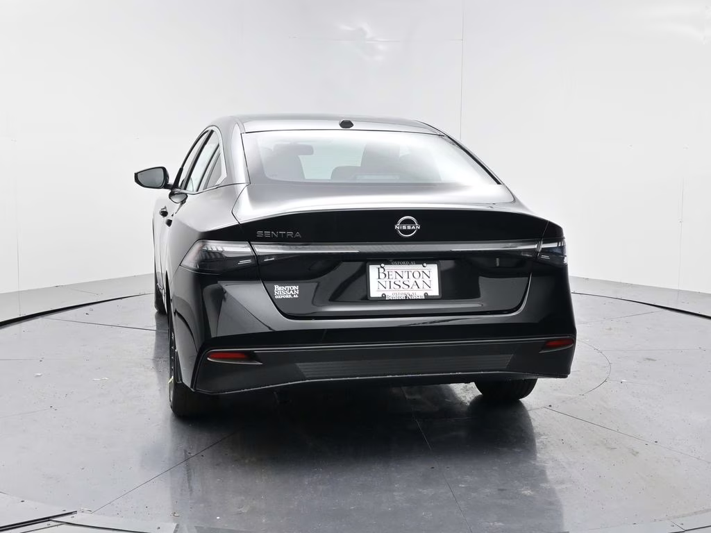 2026 Super Black Nissan Sentra SV FWD Sedan