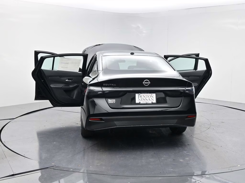 2026 Super Black Nissan Sentra SV FWD Sedan
