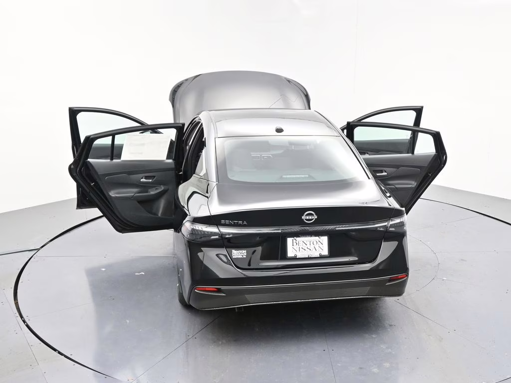 2026 Super Black Nissan Sentra SV FWD Sedan