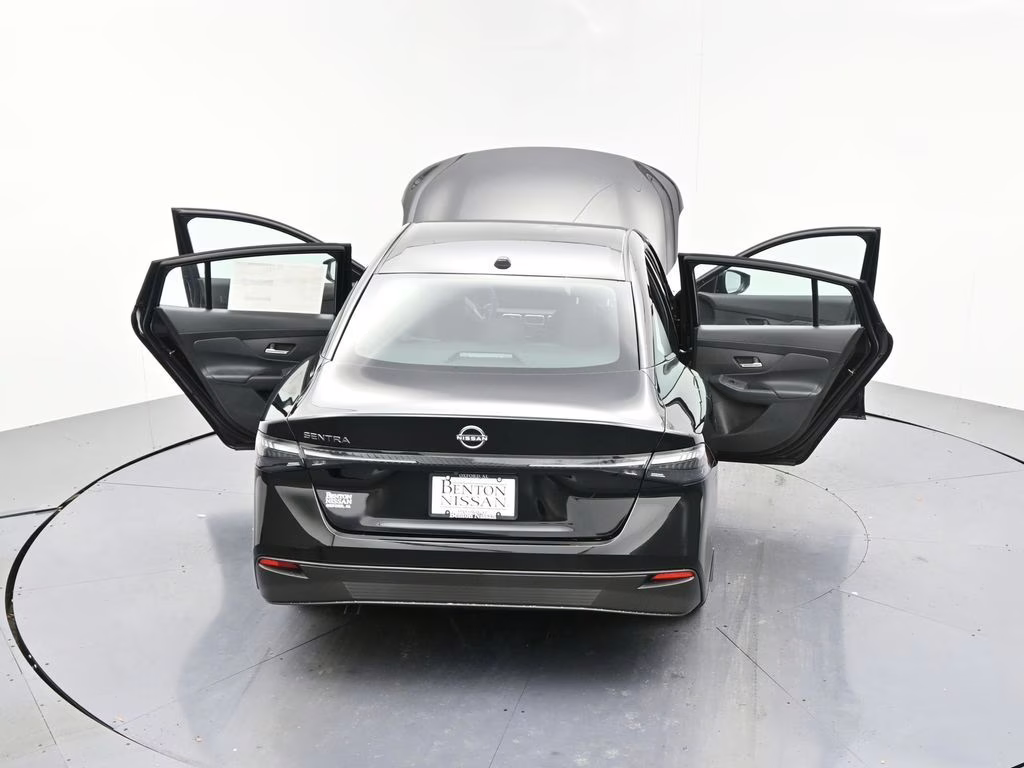 2026 Super Black Nissan Sentra SV FWD Sedan