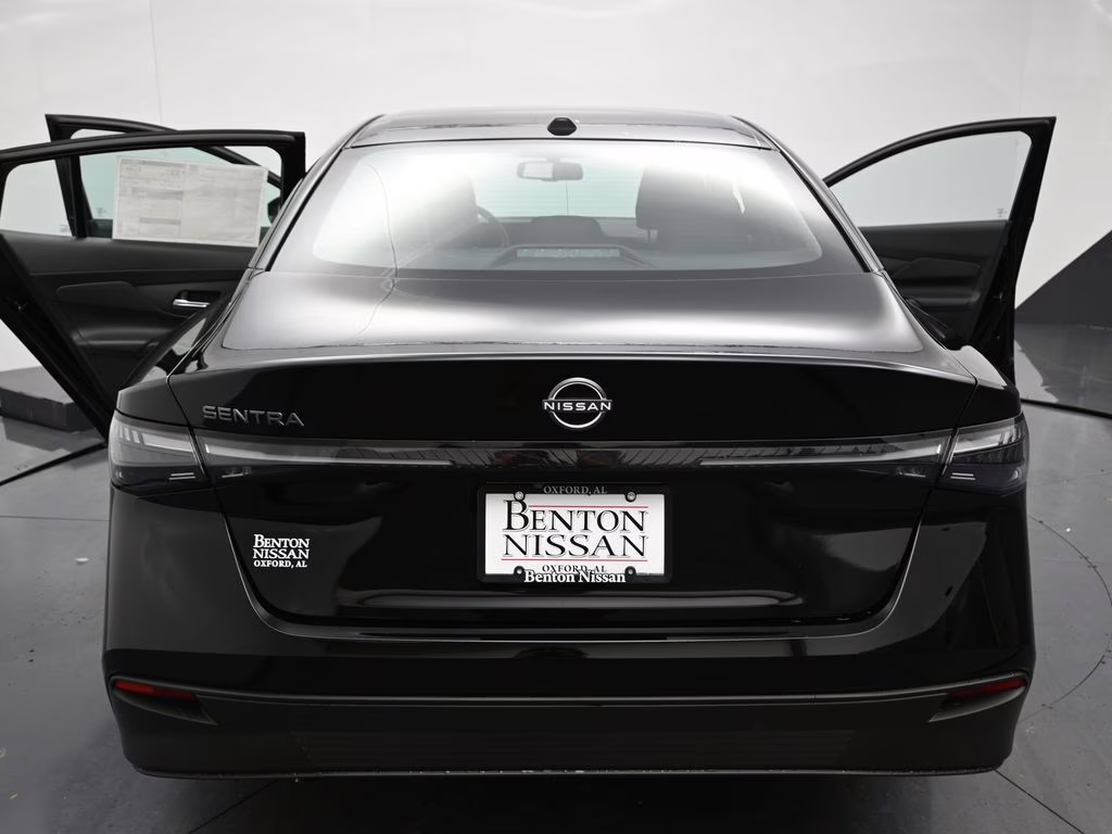 2026 Super Black Nissan Sentra SV FWD Sedan