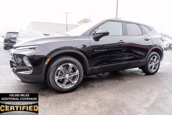 2025 Black Chevrolet Blazer LT AWD SUV