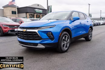 2025 Riptide Blue Metallic Chevrolet Blazer LT AWD SUV