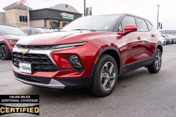 2025 Radiant Red Tintcoat Chevrolet Blazer LT AWD SUV