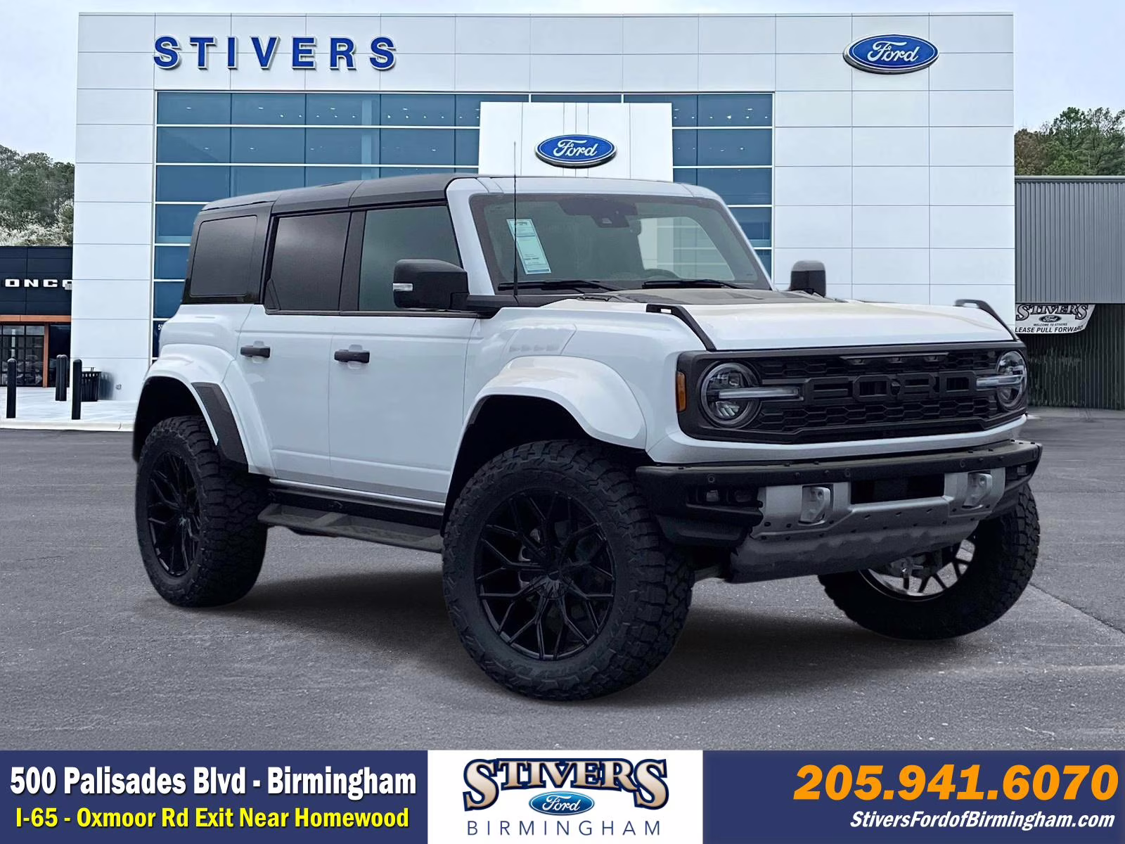 2025 Oxford White Ford Bronco Raptor 4X4 SUV