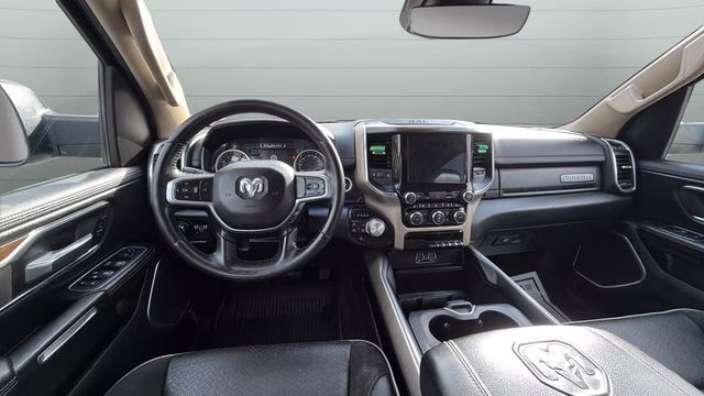 2021 Billet Silver Metallic Clearcoat Ram 1500 Laramie 4X4 Truck