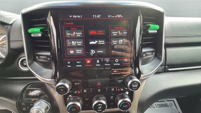 2021 Billet Silver Metallic Clearcoat Ram 1500 Laramie 4X4 Truck