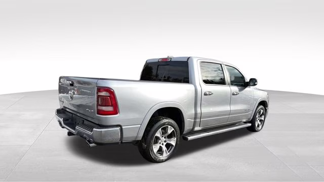 2021 Billet Silver Metallic Clearcoat Ram 1500 Laramie 4X4 Truck