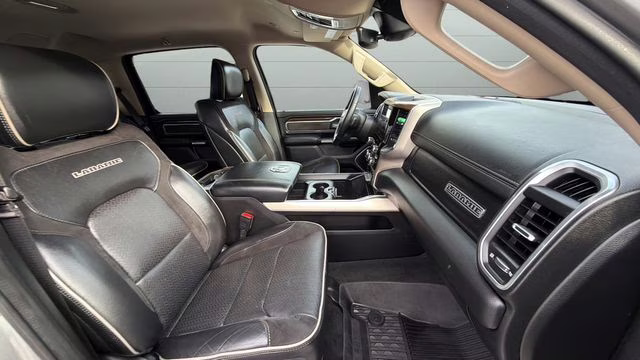 2021 Billet Silver Metallic Clearcoat Ram 1500 Laramie 4X4 Truck