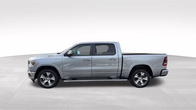 2021 Billet Silver Metallic Clearcoat Ram 1500 Laramie 4X4 Truck
