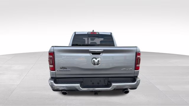 2021 Billet Silver Metallic Clearcoat Ram 1500 Laramie 4X4 Truck
