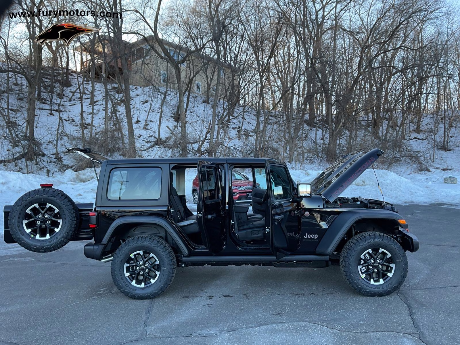 2026 black clearcoat Jeep Wrangler Rubicon 4X4 SUV
