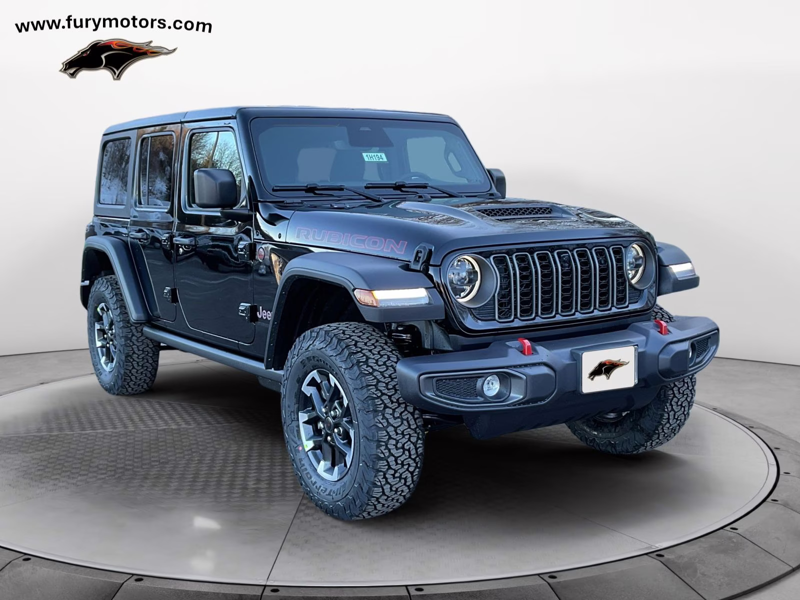 2026 black clearcoat Jeep Wrangler Rubicon 4X4 SUV
