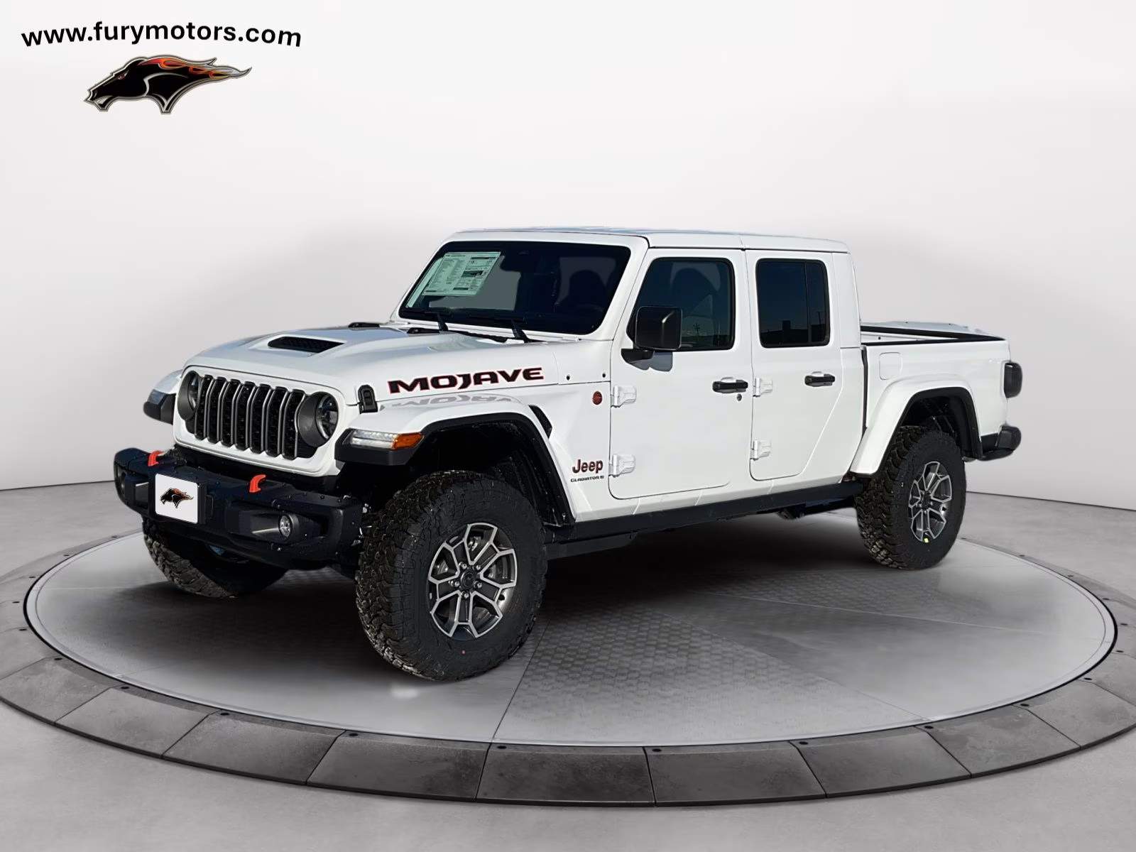 2026 bright white clearcoat Jeep Gladiator Mojave 4X4 Truck