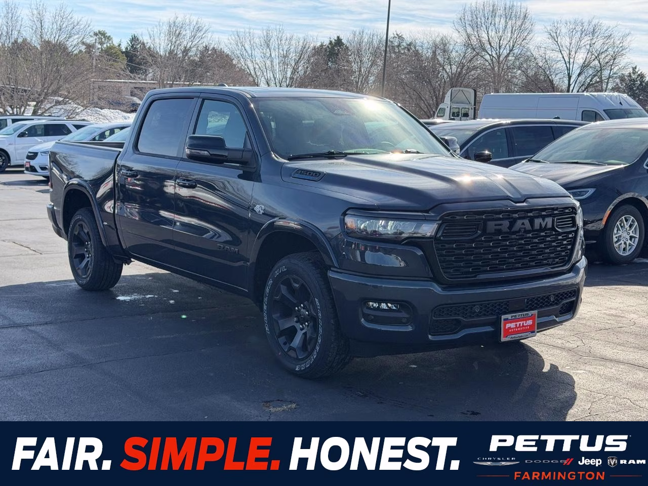 2026 Forged Blue Metallic Ram 1500 Big Horn/Lone Star 4X4 Truck