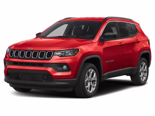 2026 Red Jeep Compass Latitude 4X4 SUV