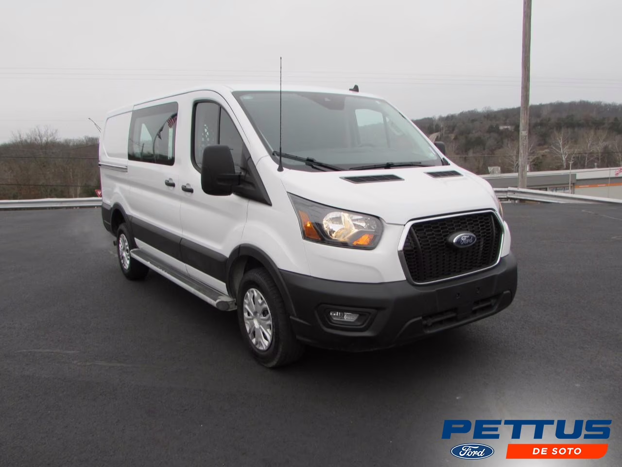 2023 Oxford White Ford Transit-250 Base RWD Van