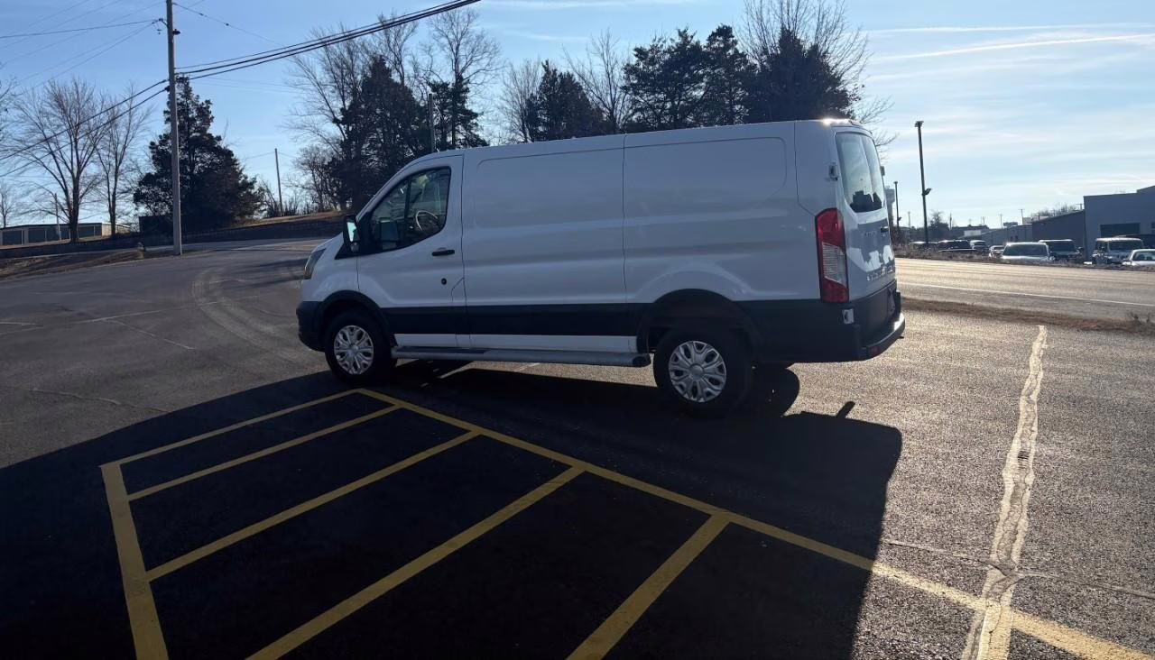 2023 Oxford White Ford Transit-250 Base RWD Van
