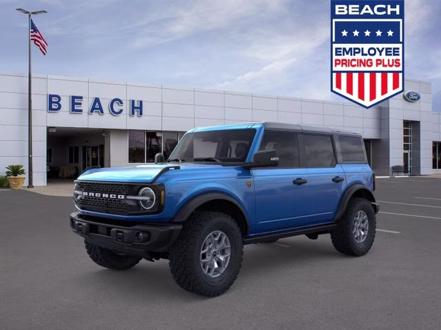 2025 Blue Metallic Ford Bronco Badlands 4X4 SUV