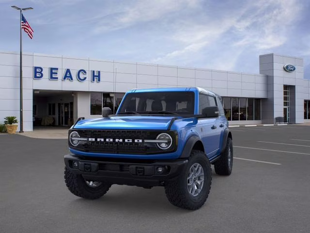 2025 Blue Metallic Ford Bronco Badlands 4X4 SUV