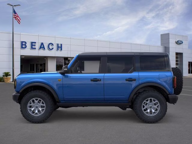 2025 Blue Metallic Ford Bronco Badlands 4X4 SUV