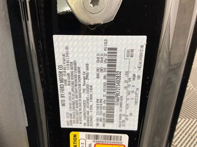 2026 Shadow Black Ford Mustang GT RWD Coupe