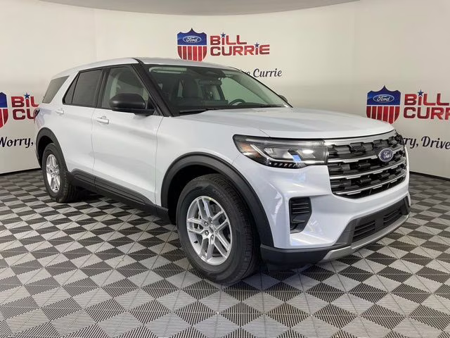 2026 White Metallic Ford Explorer Active RWD SUV