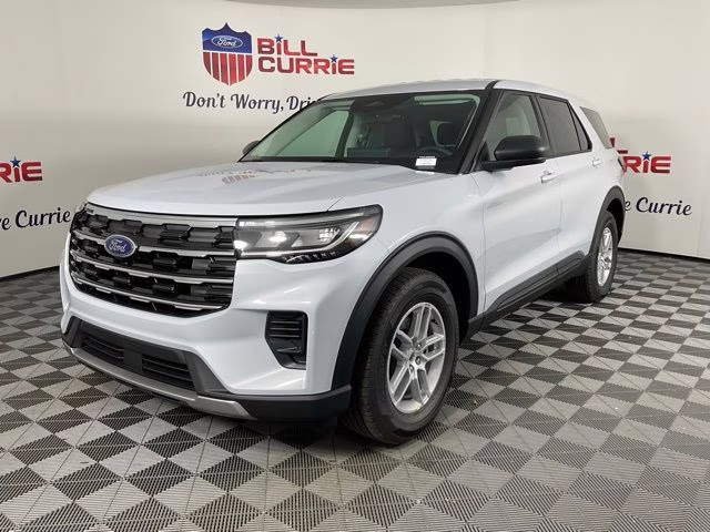 2026 White Metallic Ford Explorer Active RWD SUV